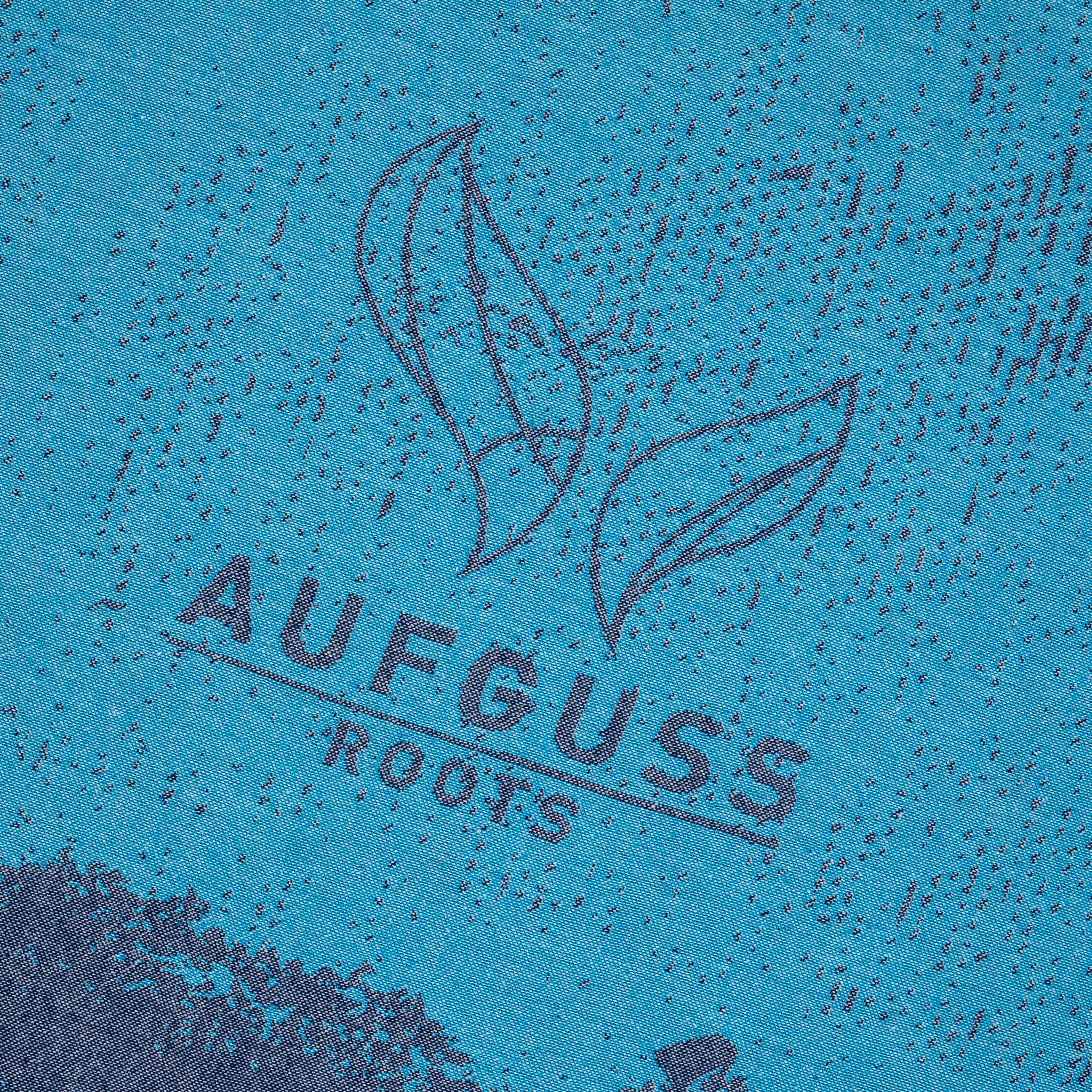 Spezial Hamamtuch - Limited Edition Saunatuch - Aufguss WM 2025 Blau